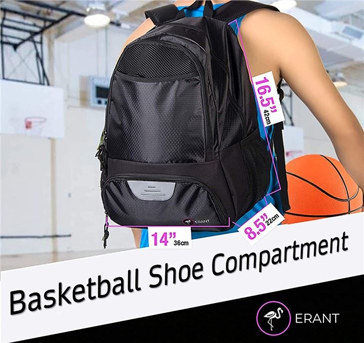 Tindecokin Youth Soccer Bag Backpack