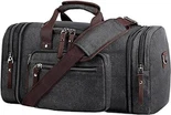 Canvas Expandable Duffle Hnab