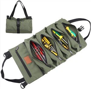 5 Zippered Pockets Tool Hnab