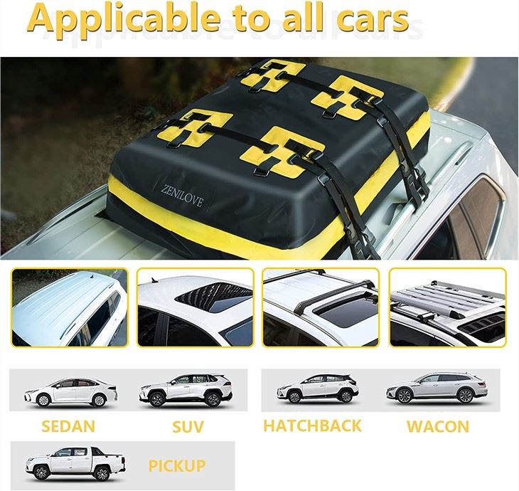 100% Waterproof Roof Box