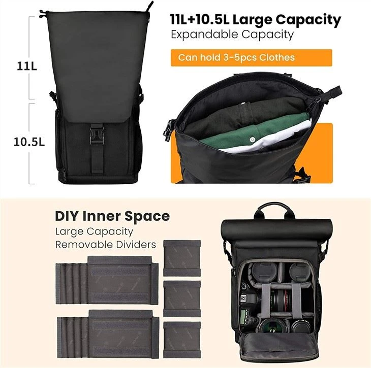 Detachable Camera Backpack Strap
