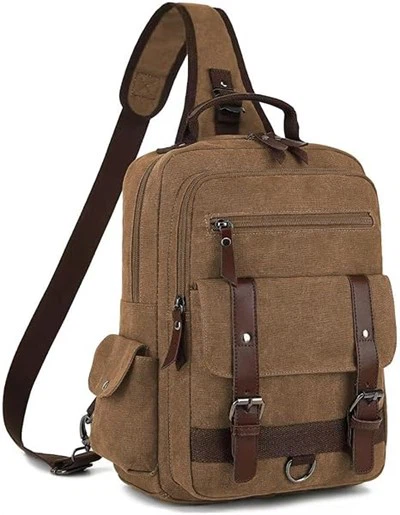 Retro Casual Waterproof Messenger Hnab
